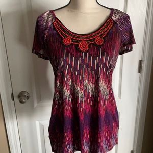 Beautiful Colorful Requirements R Blouse.